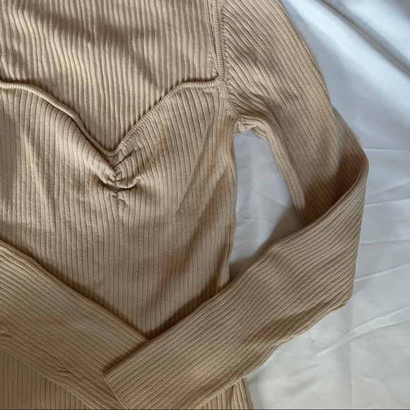 Tan Long Sleeve Shirt - Picture 2 of 2